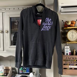 North Face sweatshirt